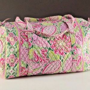 Vera Bradley “Pinwheel Pink” Small Duffel Bag